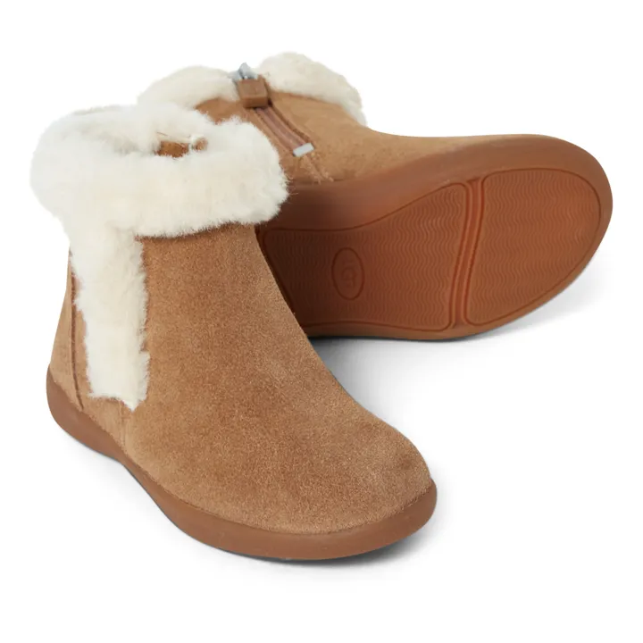 Boots Fourrées Mallya | Camel- Image produit n°1