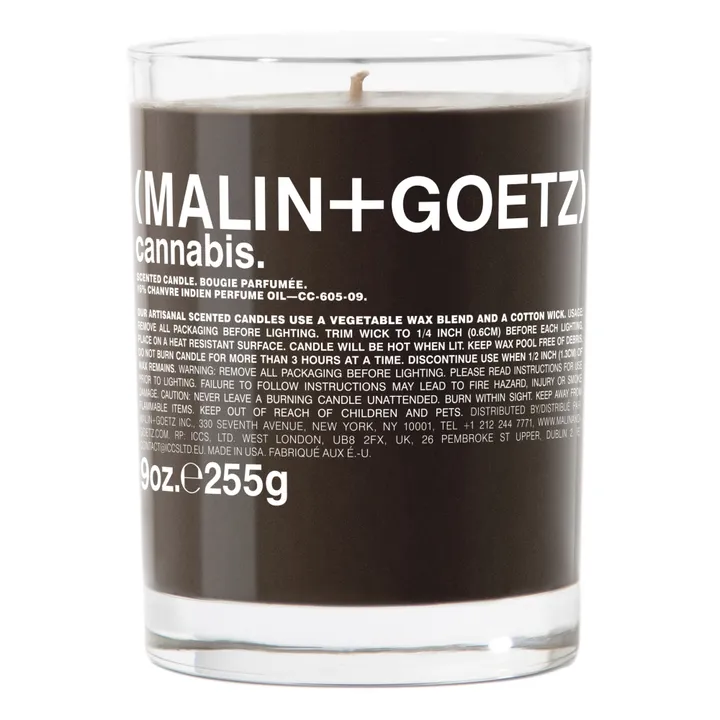 Bougie parfumée Cannabis - 255 g- Image produit n°0