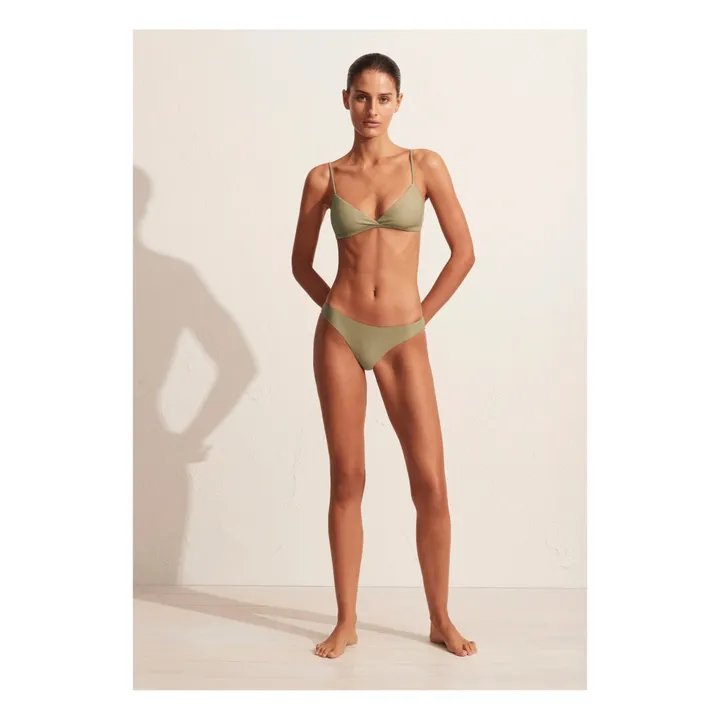 Matteau Tri Crop Bikini Top Sage Smallable