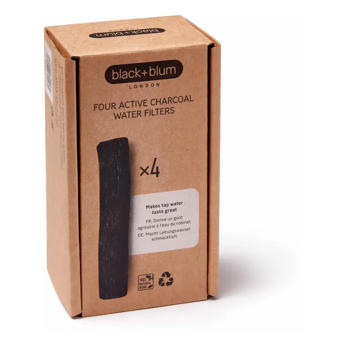 Filtro acqua carbone - 4 pz. | Nero- Immagine del prodotto n°7