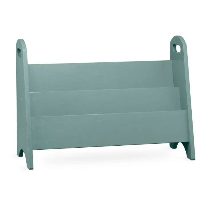 Bibliothèque en bois | Vert olive- Image produit n°0