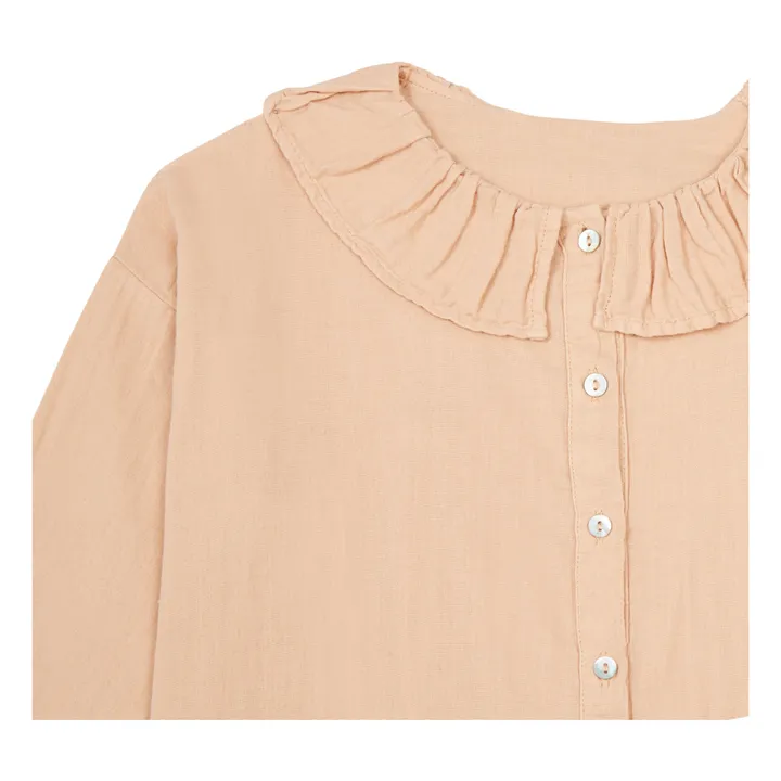 Blouse Gaze de Coton Aronie | Vieux Rose- Image produit n°1
