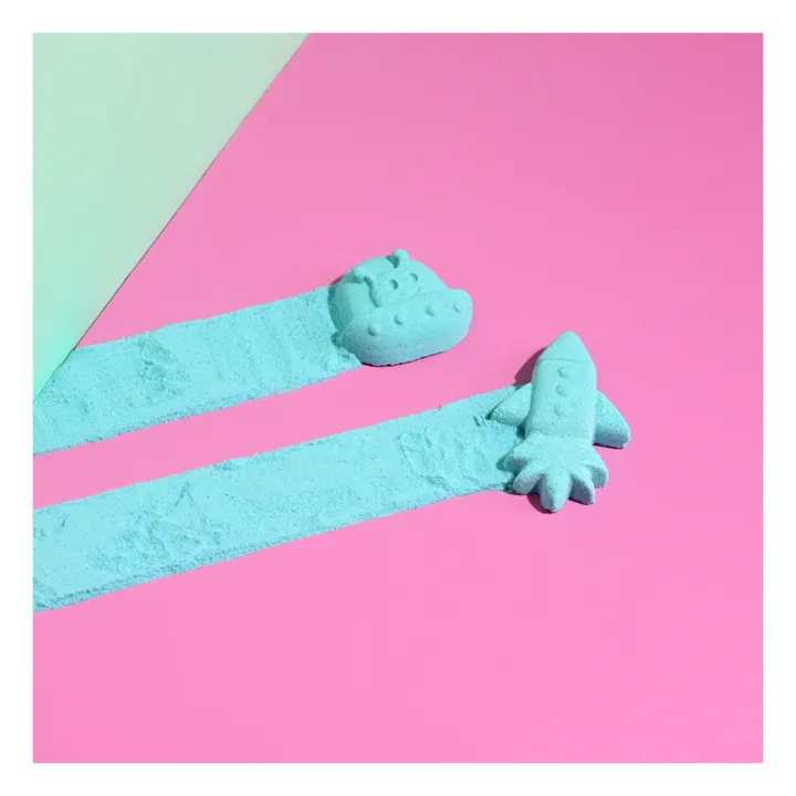 Coffret La Fabrique de bombes de bain Cosmos - 2 bombes | Bleu- Image produit n°2