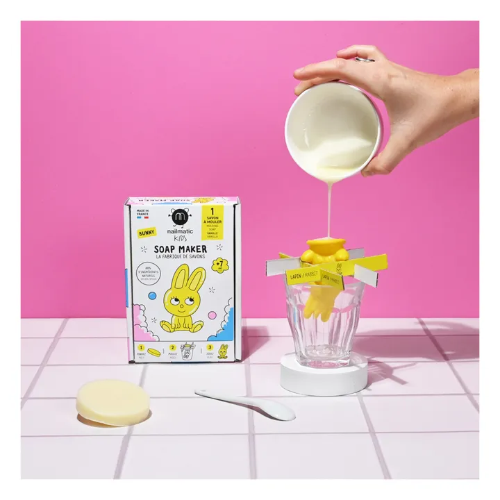 The Soap Factory Set - Bunny Edition - 1 soap | Yellow- Product image n°1