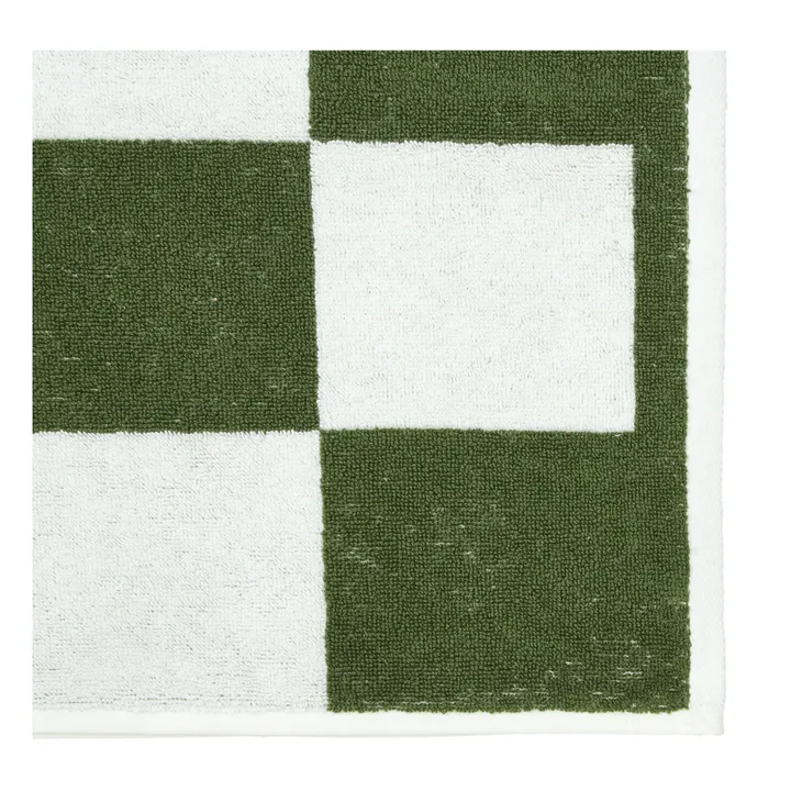 Serviette de bain Check | Matcha- Image produit n°2