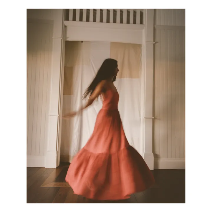 Robe Lucia | Bordeaux- Image produit n°1