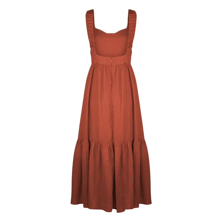 Robe Lucia | Bordeaux- Image produit n°5
