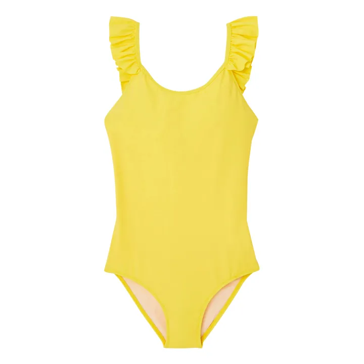 Maillot de Bain 1 Pièce Bora Bora Fibres Recyclées | Jaune- Image produit n°0