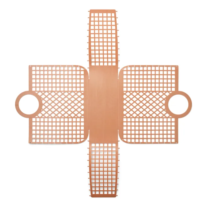 Panier Matière Recyclée Bloom | Vieux Rose- Image produit n°2