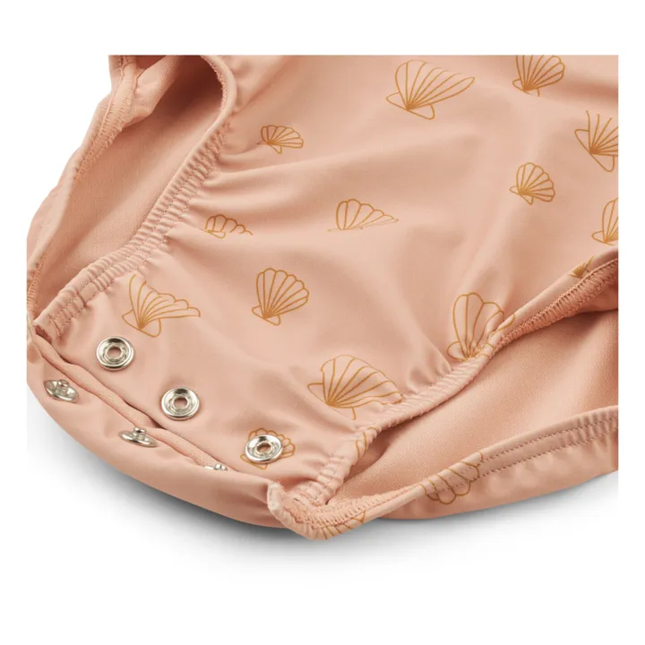 Amina Recycled Material One-Piece Swimsuit | Dusty Pink- Product image n°1