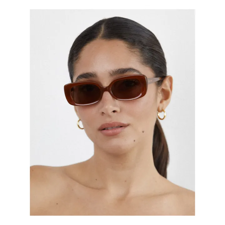 Lunettes de Soleil Zou Bisou | Chocolat- Image produit n°0