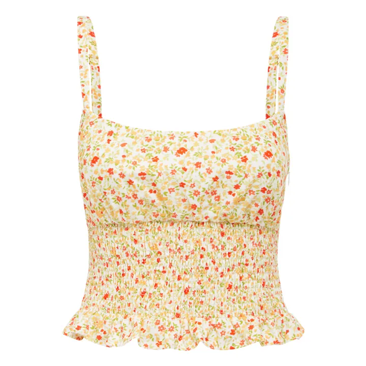 Top Cami Floret | Jaune- Image produit n°0