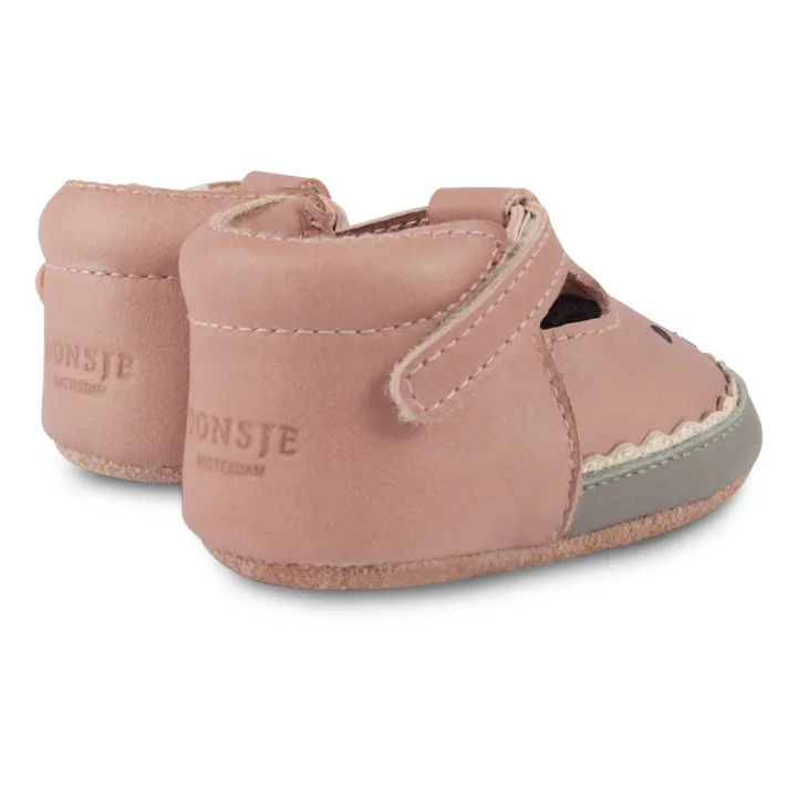 Nanoe Watermelon Leather Slippers | Pink- Product image n°6