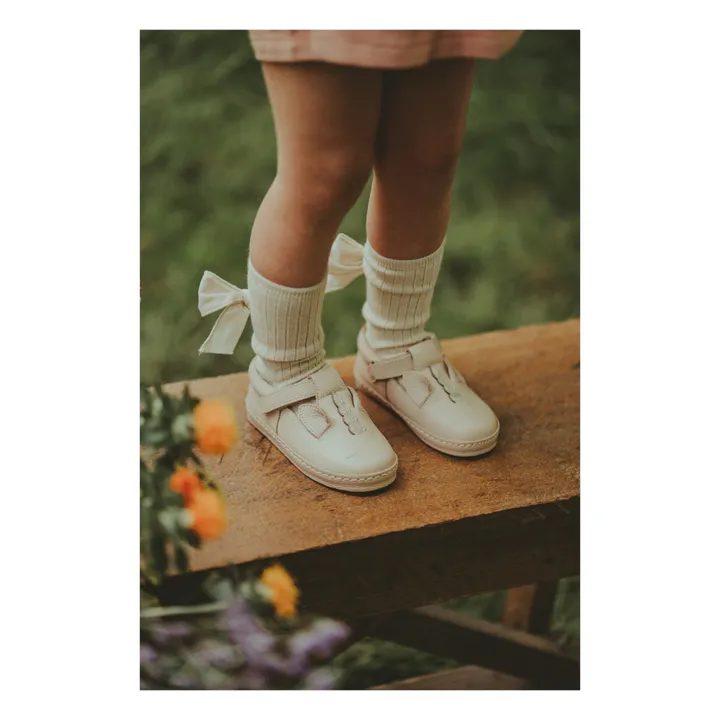Baskets Scratchs Xan Licorne | Crème- Image produit n°1