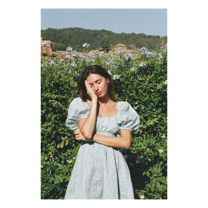 Robe Paper Daisy | Bleu- Image produit n°3