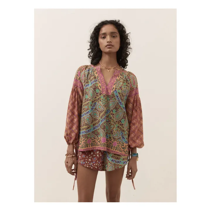 Blouse Canar | Rose- Image produit n°1