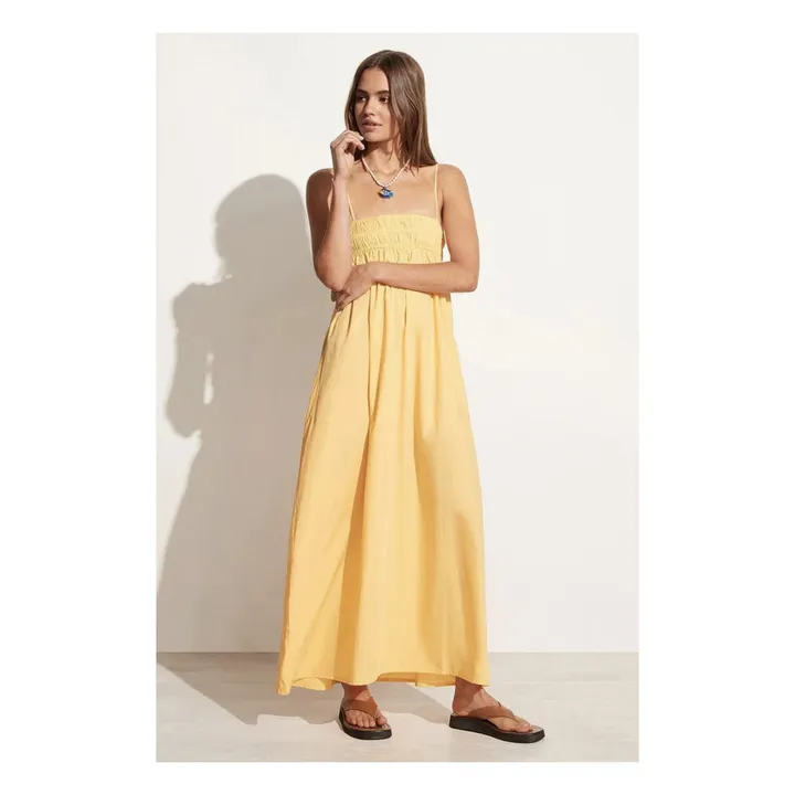 Robe Utica | Jaune- Image produit n°1