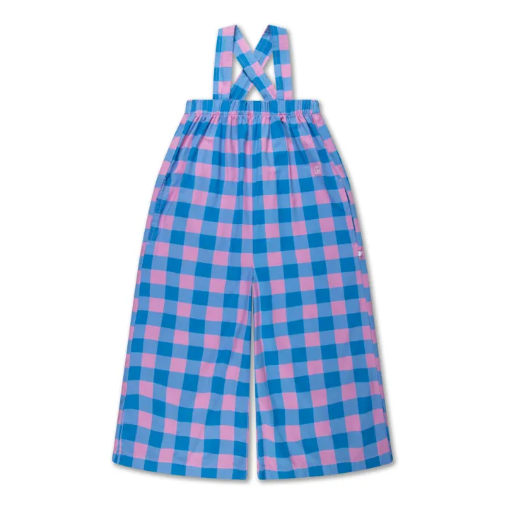 Jumpsuit kariert Wavy | Blau- Produktbild Nr. 0