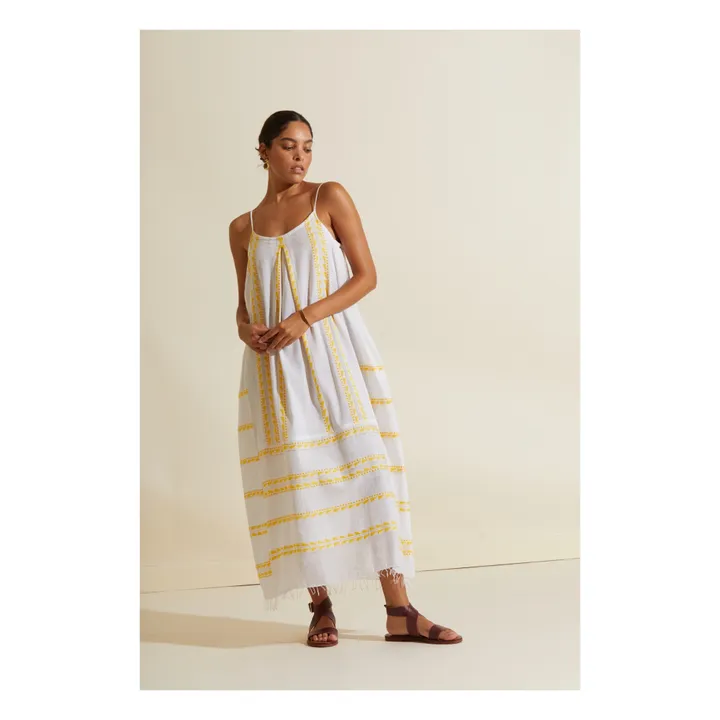Robe Slip Abeba | Jaune- Image produit n°1