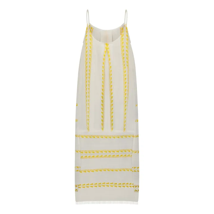 Robe Slip Abeba | Jaune- Image produit n°3
