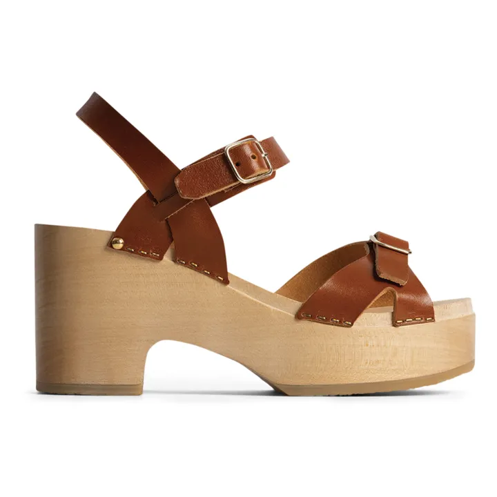 Zuecos Yris | Caramelo- Imagen del producto n°0