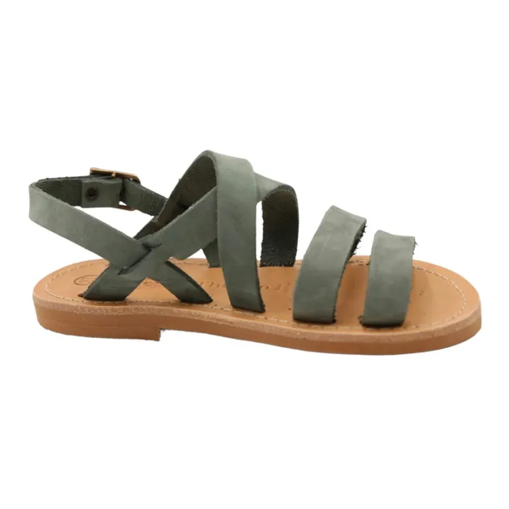 Sandales Jackie | Vert de gris- Image produit n°0