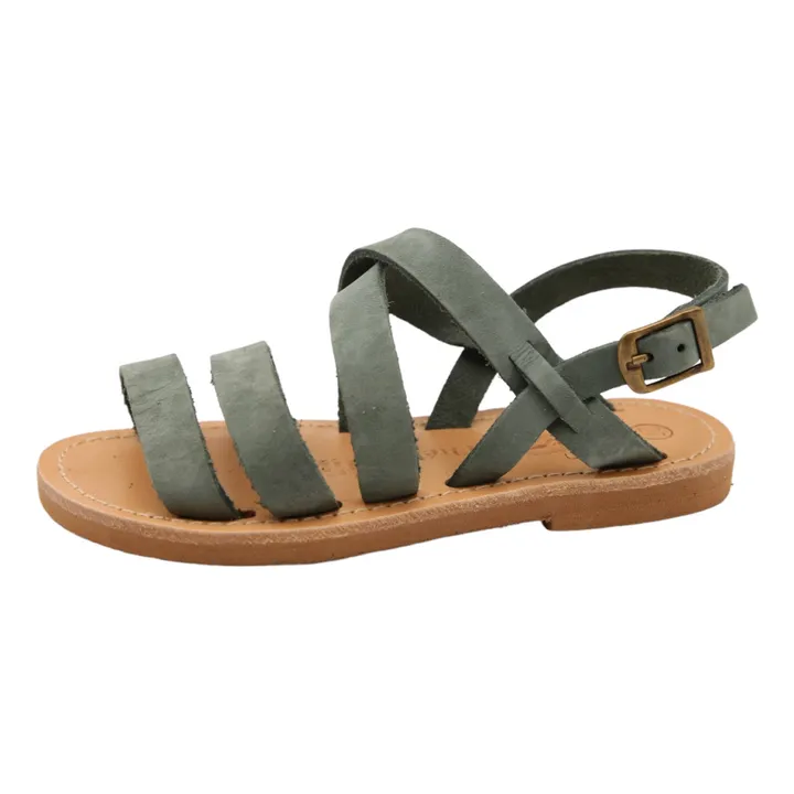 Sandales Jackie | Vert de gris- Image produit n°3