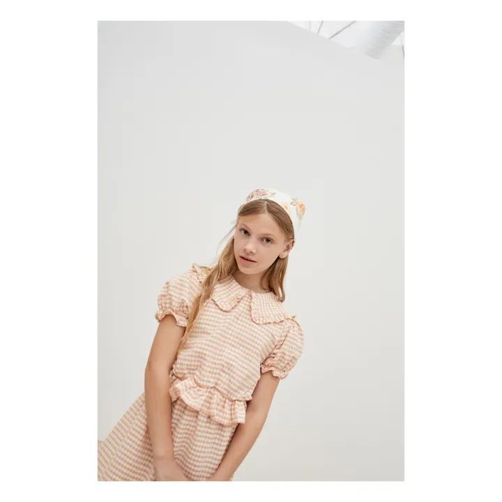 Blouse Coton Bio Petra | Rose pâle- Image produit n°1