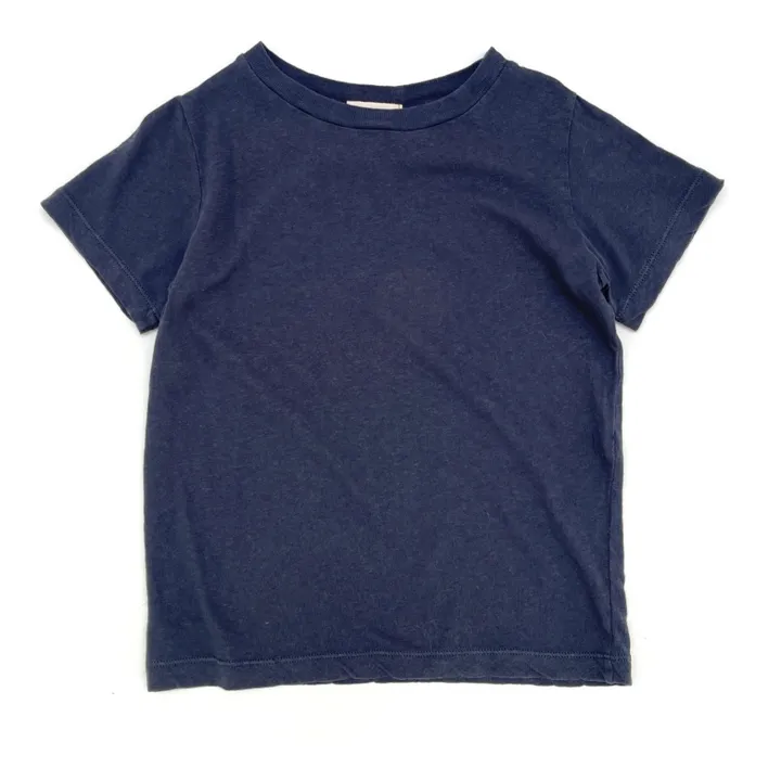 T-shirt Coton Bio | Bleu marine- Image produit n°0