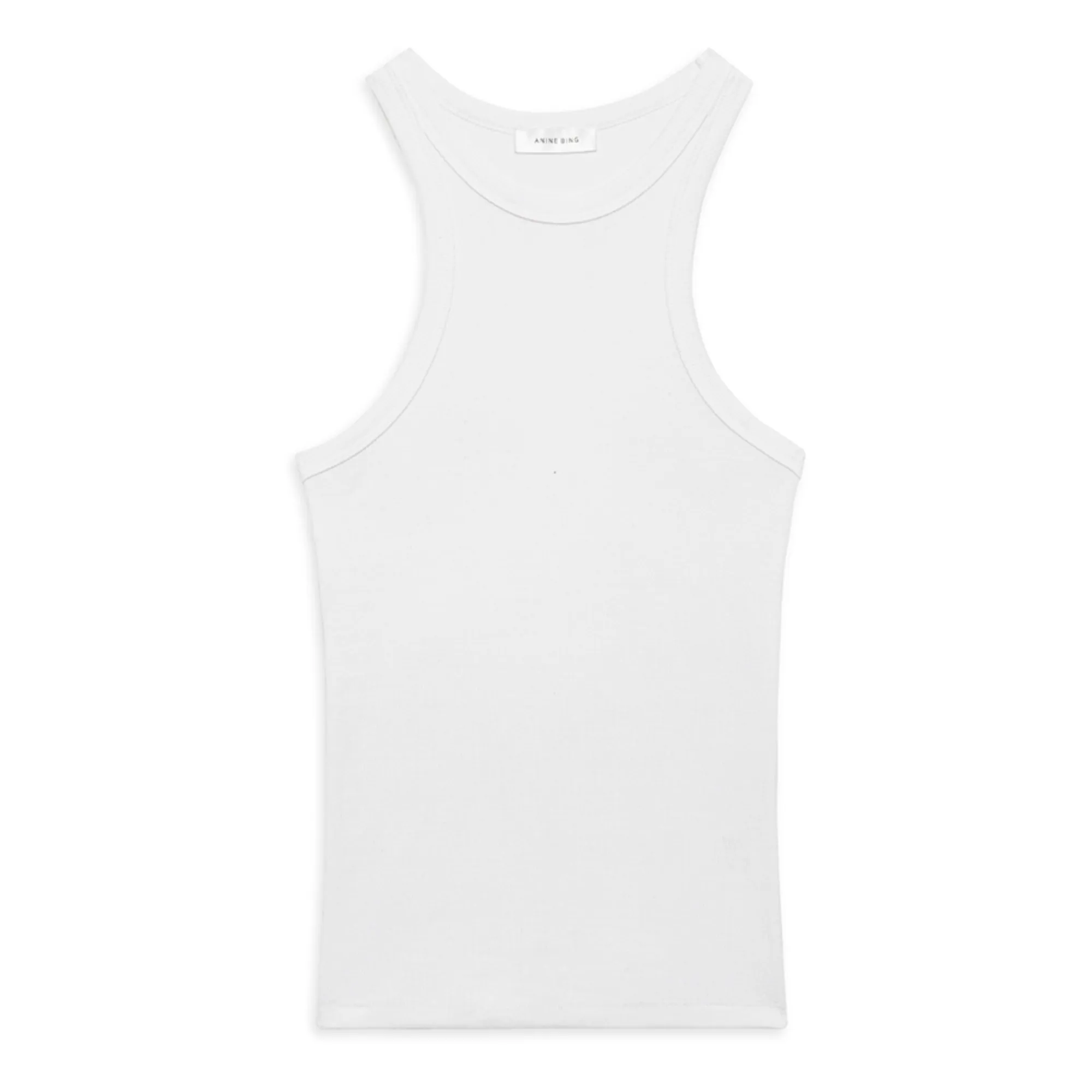 Eva Organic Cotton Tank Top | White- Product image n°0