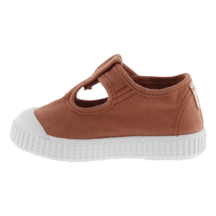 Baskets Scratchs Sandalia Tira Lone | Marron clair - Image produit n°2