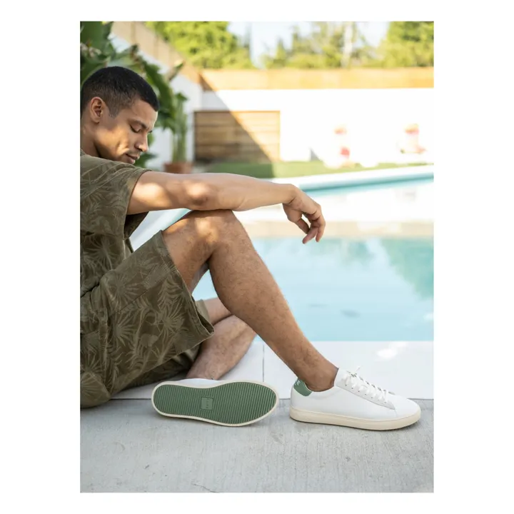 Baskets Bradley California | Vert- Image produit n°1