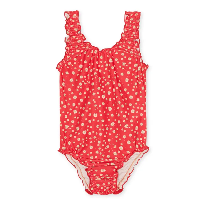 Maillot de Bain 1 pièce Matière Recyclée | Rouge- Image produit n°0