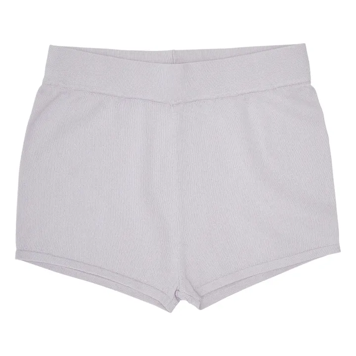 Short Coton Bio | Lilas- Image produit n°0