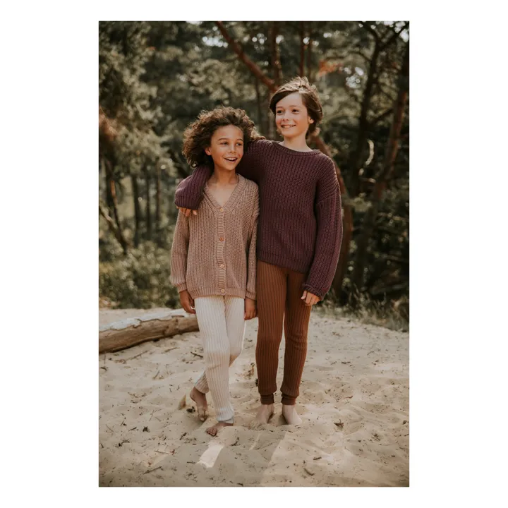 Cardigan Chunky in cotone organico | Talpa- Immagine del prodotto n°1