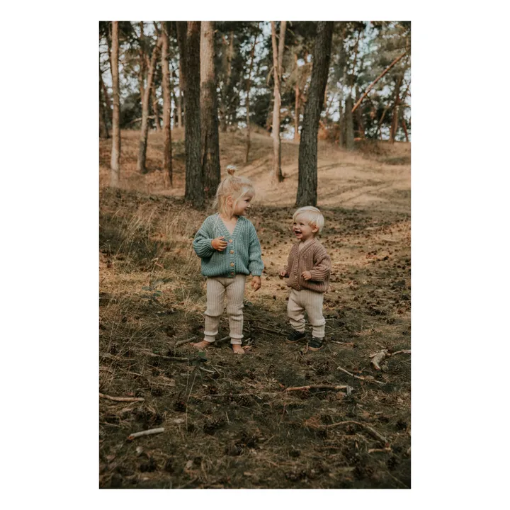 Cardigan Chunky in cotone organico | Talpa- Immagine del prodotto n°3