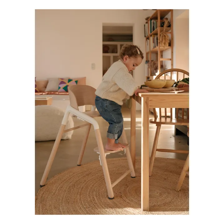 Chaise haute Bugaboo Giraffe | Bois clair- Image produit n°2