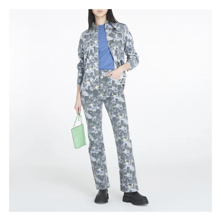 Jean Betzy Brunerra Coton Bio | Bleu- Image produit n°1