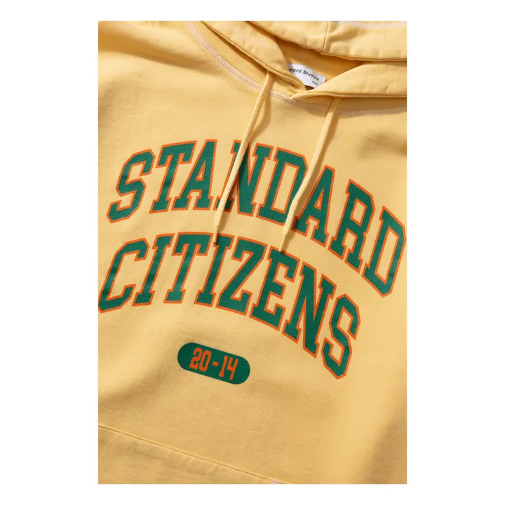 Hoodie College Arch | Jaune pâle- Image produit n°3