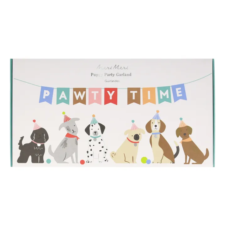 Guirlande d'anniversaire Chiots- Image produit n°1