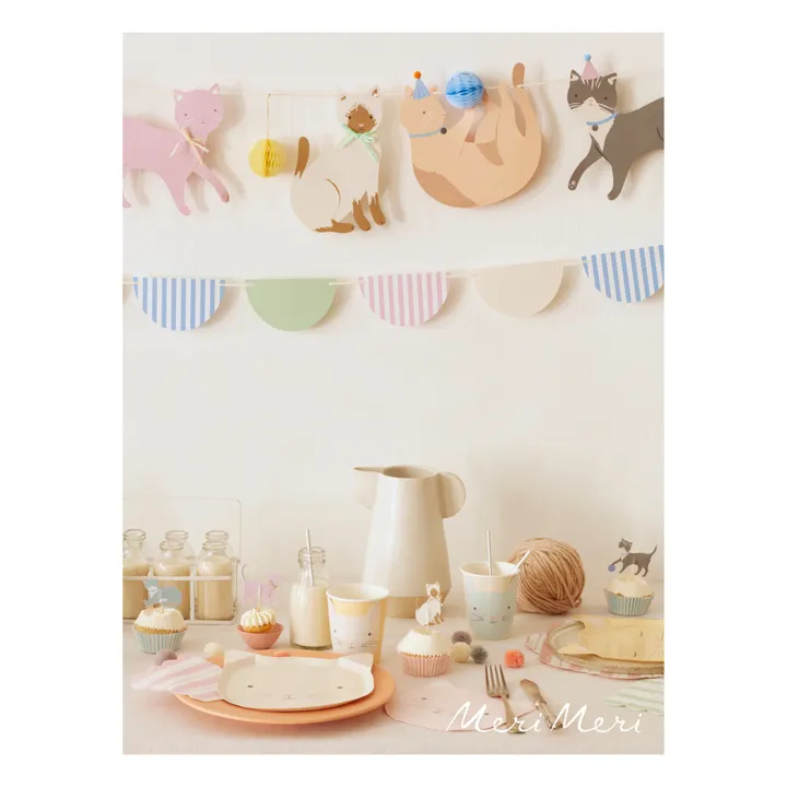 Guirlande d'anniversaire Chatons- Image produit n°1