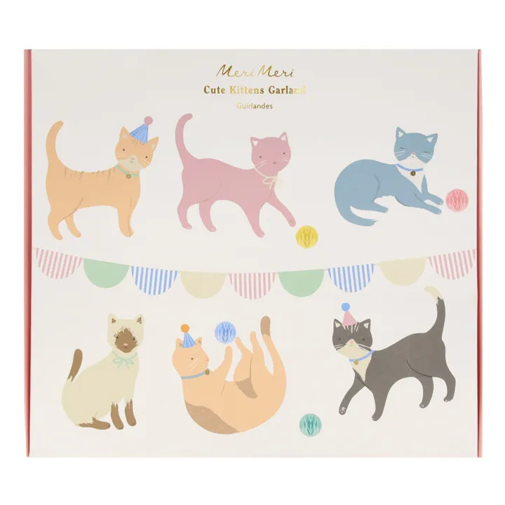 Guirlande d'anniversaire Chatons- Image produit n°2