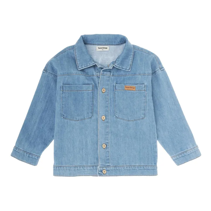 Veste en Jean New Friends | Bleu jean- Image produit n°0