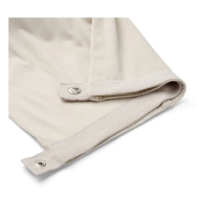 Coussin d'allaitement en coton bio Nura | Beige- Image produit n°2