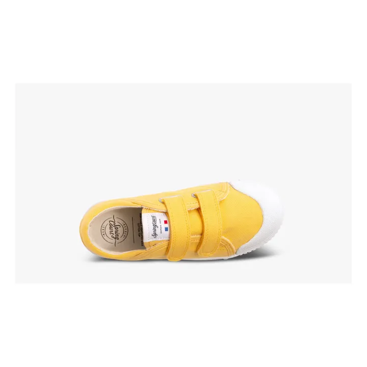 Zapatillas bajas con velcro G2 Canvas | Amarillo- Imagen del producto n°1