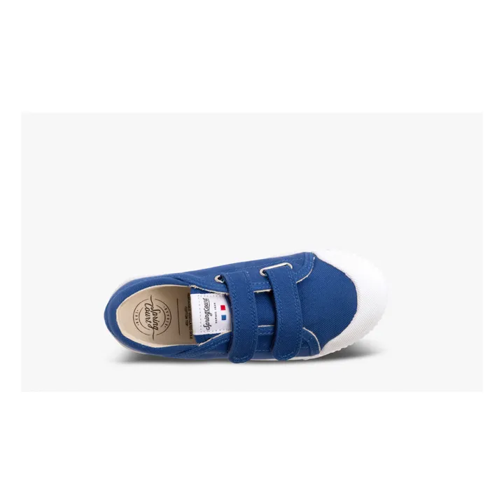 Zapatillas bajas con velcro G2 Canvas | Azul- Imagen del producto n°1