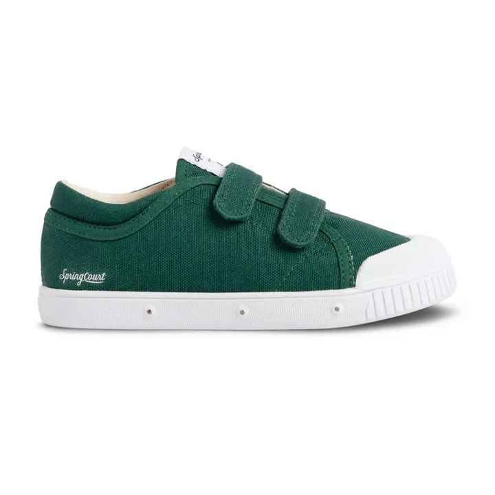 Zapatillas bajas con velcro G2 Canvas | Verde- Imagen del producto n°0