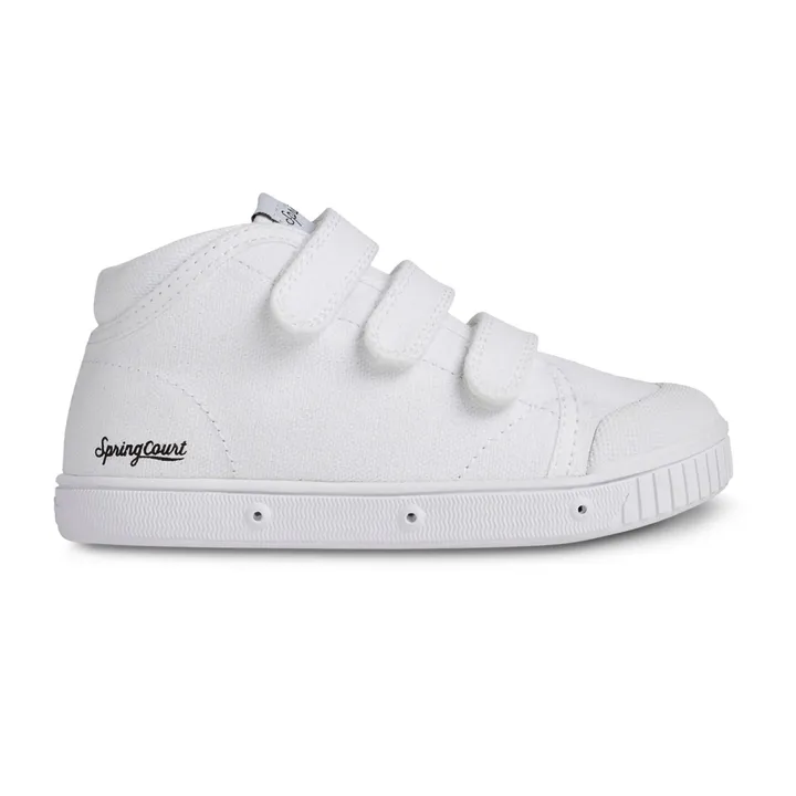 Baskets Montantes Scratchs B2 Canvas | Blanc- Image produit n°0