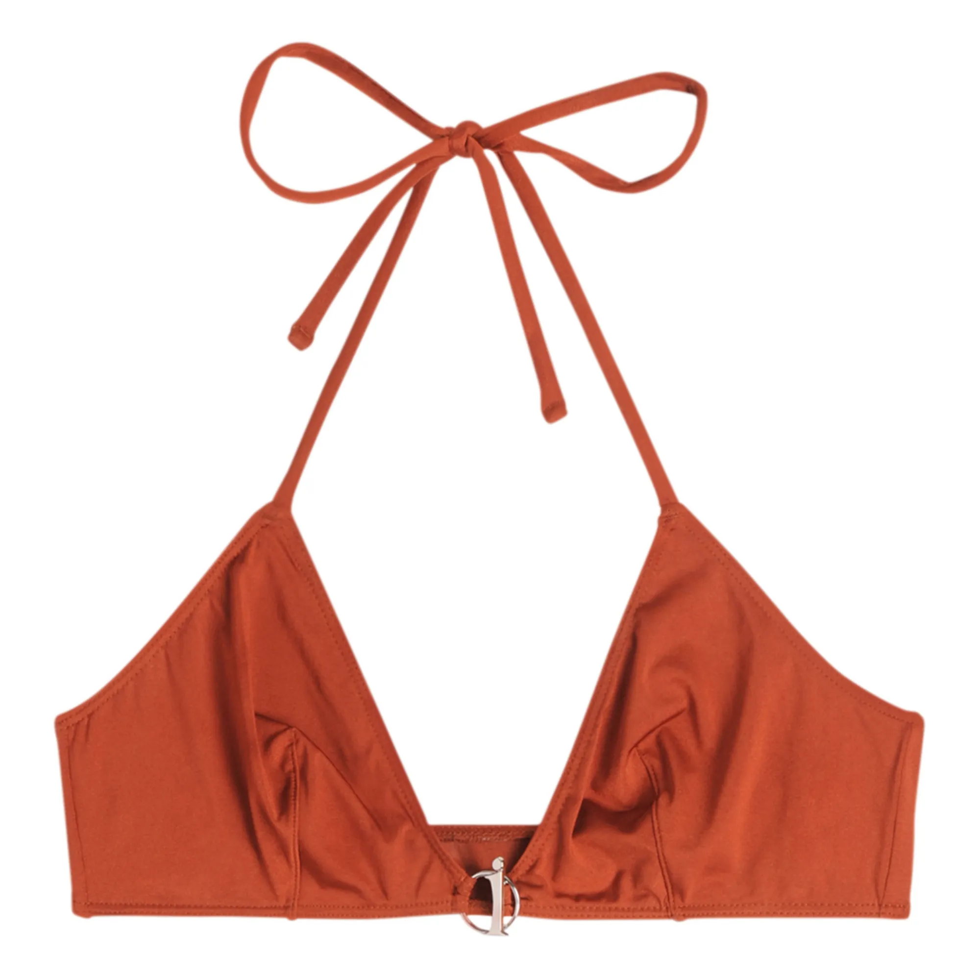 Icone Amaretto Bikini Top Brown Smallable