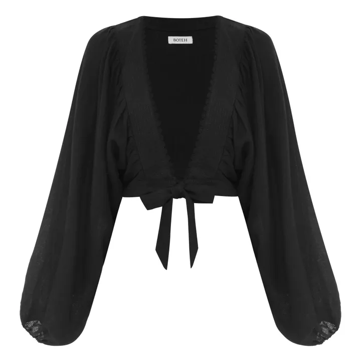 Top Batwin Lin | Noir- Image produit n°0